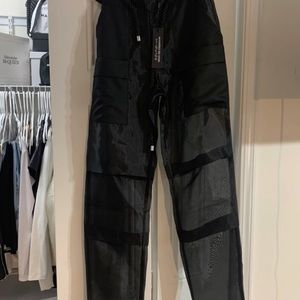 Maniere De Voir organza cargo pants
